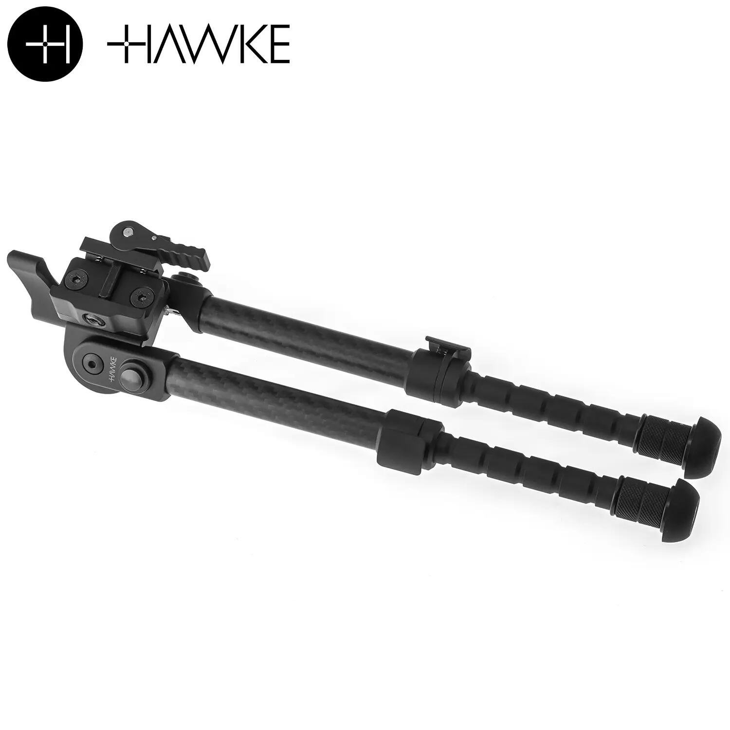 Bipode Hawke Pro Fibra de Carbono 20-28cm (8-11") 3/5