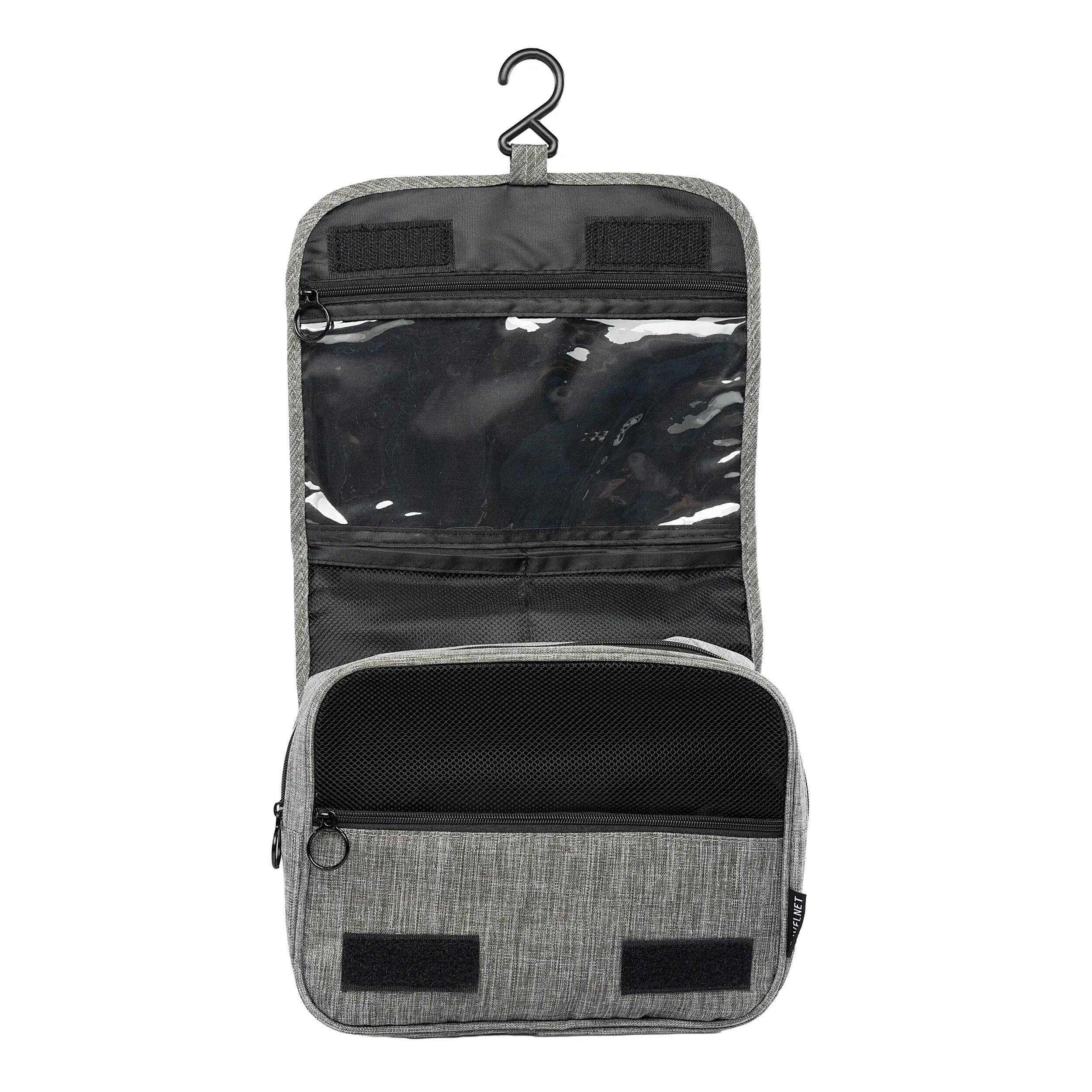 Travelnet Beauty Case con Gancio – Beauty Case da Viaggio da Appendere 4 Litri 5/7