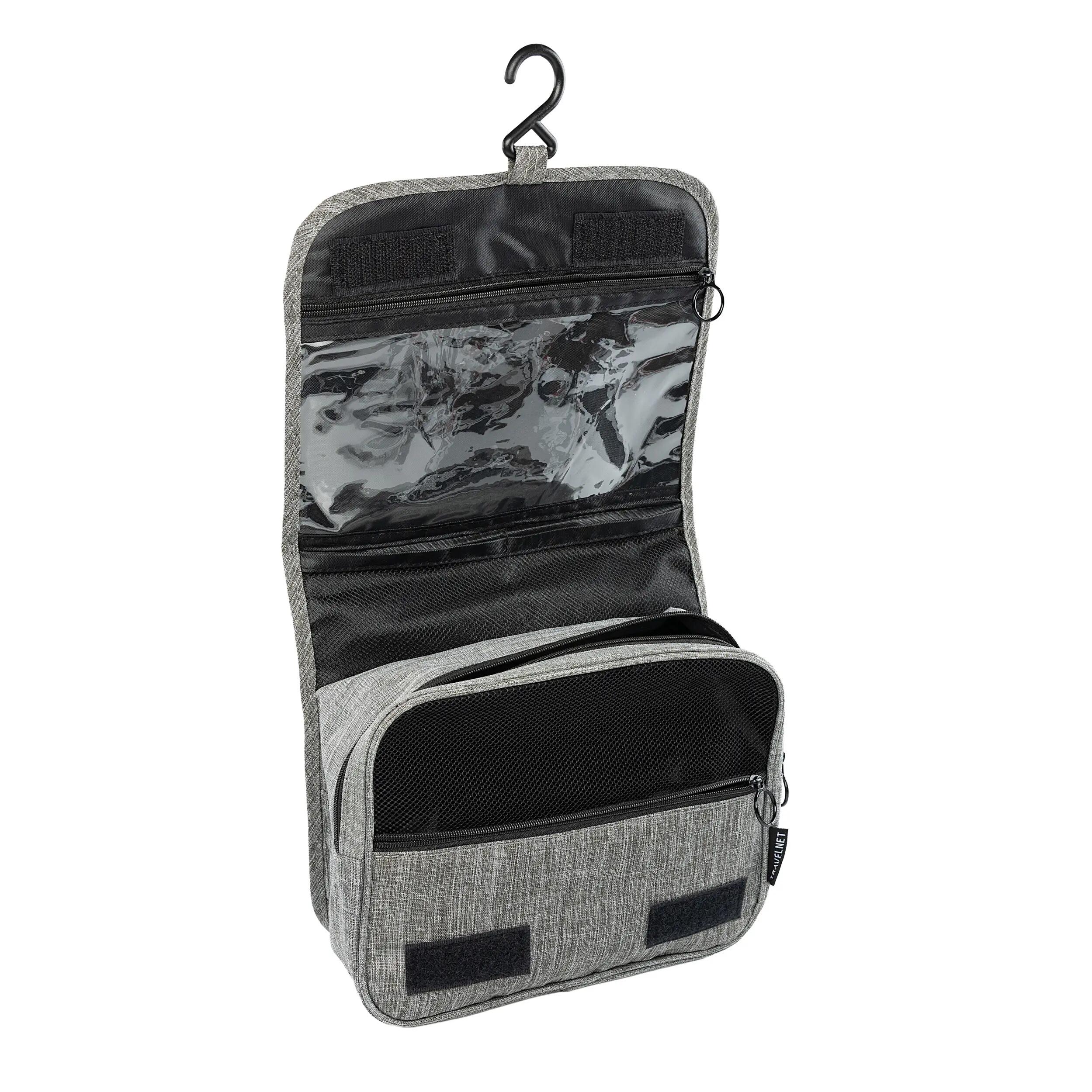 Travelnet Beauty Case con Gancio – Beauty Case da Viaggio da Appendere 4 Litri 4/7