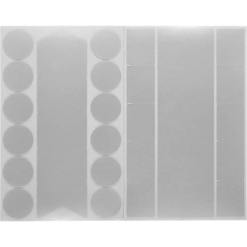 Procraft Set di Adesivi Riflettenti - Forme Universali Argento - maggiore visibi 2/2