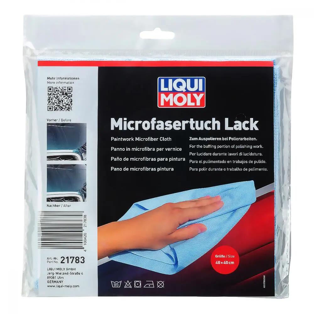 Liqui Moly Microfasertuch Lack - chiffon microfibre professionnel, doux pour une 2/2