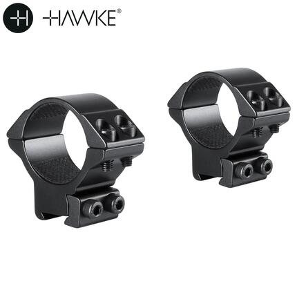 Hawke Montage 2Pcs 30mm 9-11mm Moyen