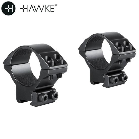 Hawke Montage 2Pcs 30mm 9-11mm Moyen