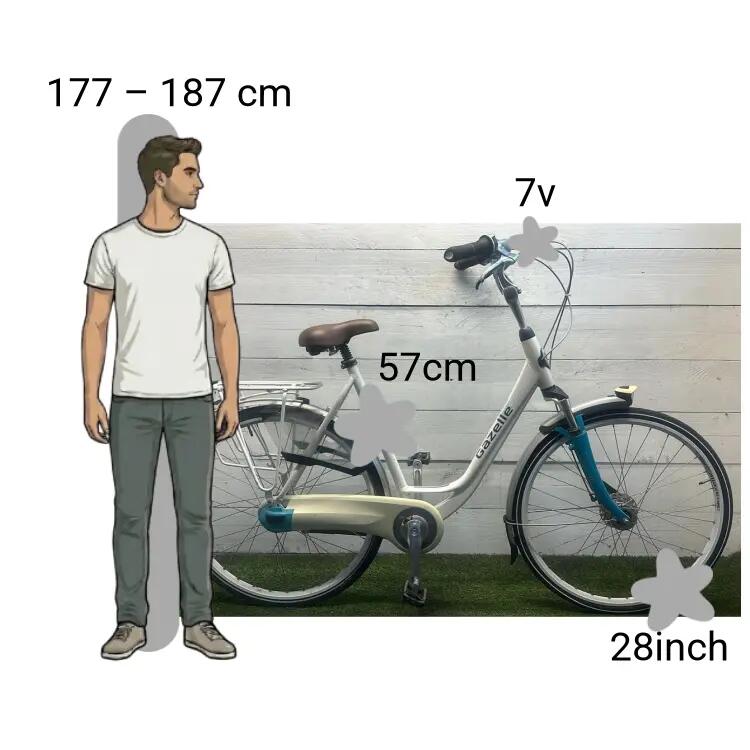 Vélo d’occasion Gazelle Orange 2/4
