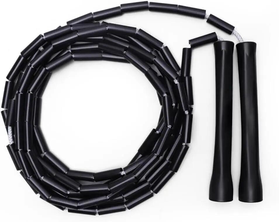 Corde à sauter réglable à perles pour adultes et enfants, Corde à sauter à perle 1/4