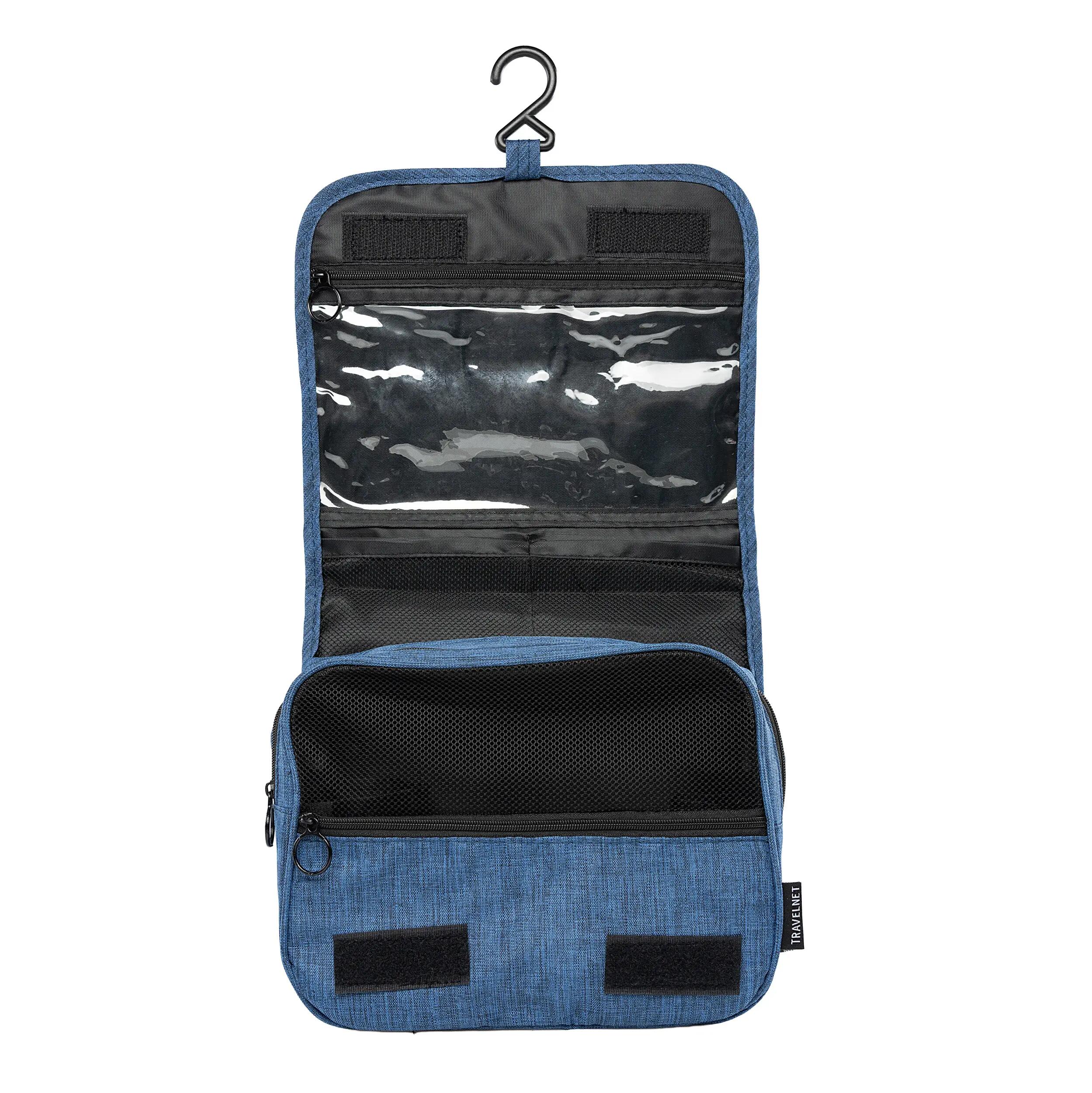 Travelnet Beauty Case con Gancio – Beauty Case da Viaggio da Appendere 4 Litri 4/7