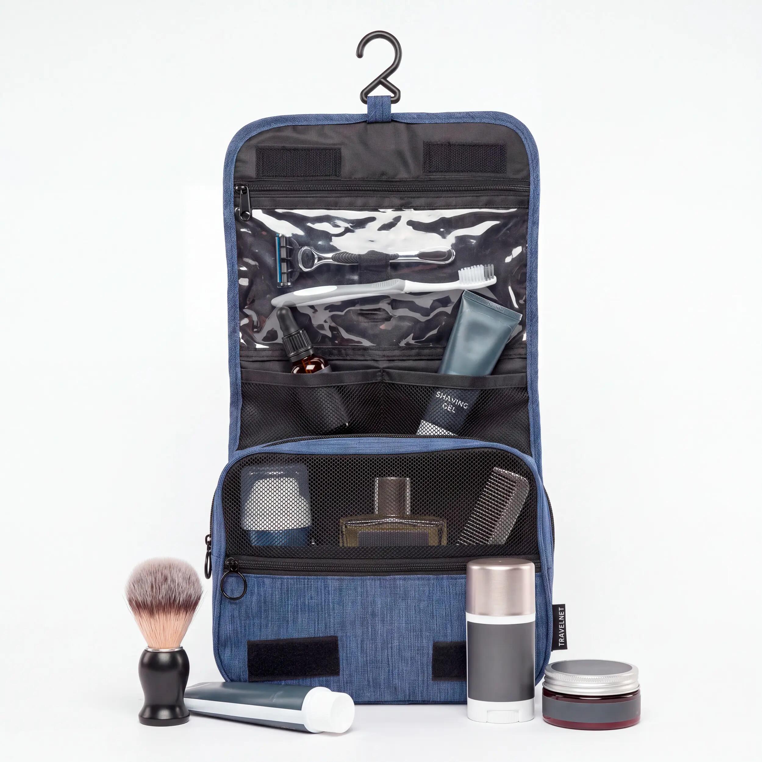 Travelnet Beauty Case con Gancio – Beauty Case da Viaggio da Appendere 4 Litri 2/7