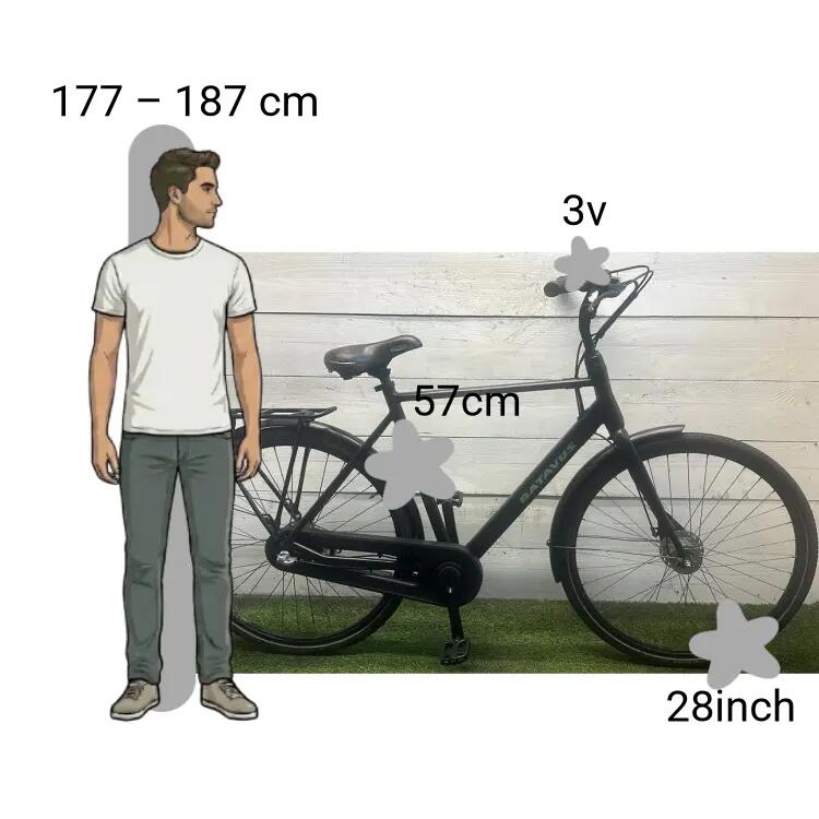 Bicicletta usata Batavus Fonk 2/4