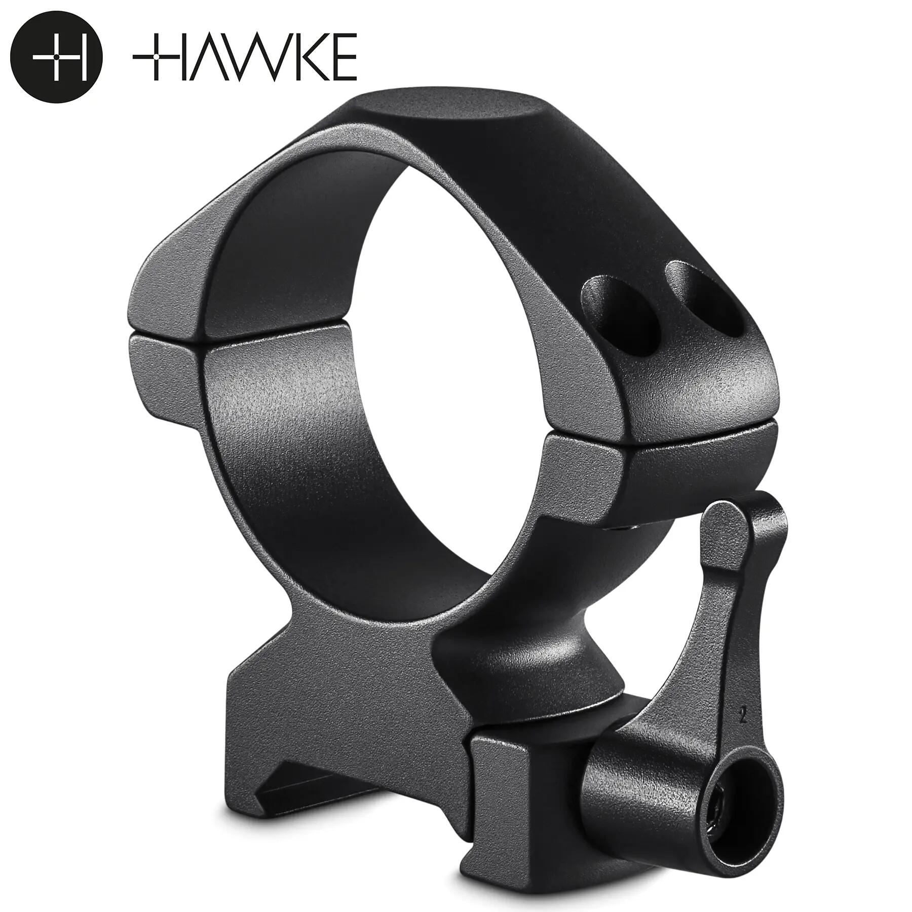 Hawke Precision Monturas Acero 34mm 2PC Weaver Baja 2/3