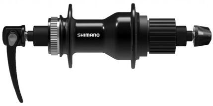 SHIMANO Hinterradnabe FH-QC500-MS-B 12-fach Center-Lock 28 Loch Hinterradnabe...