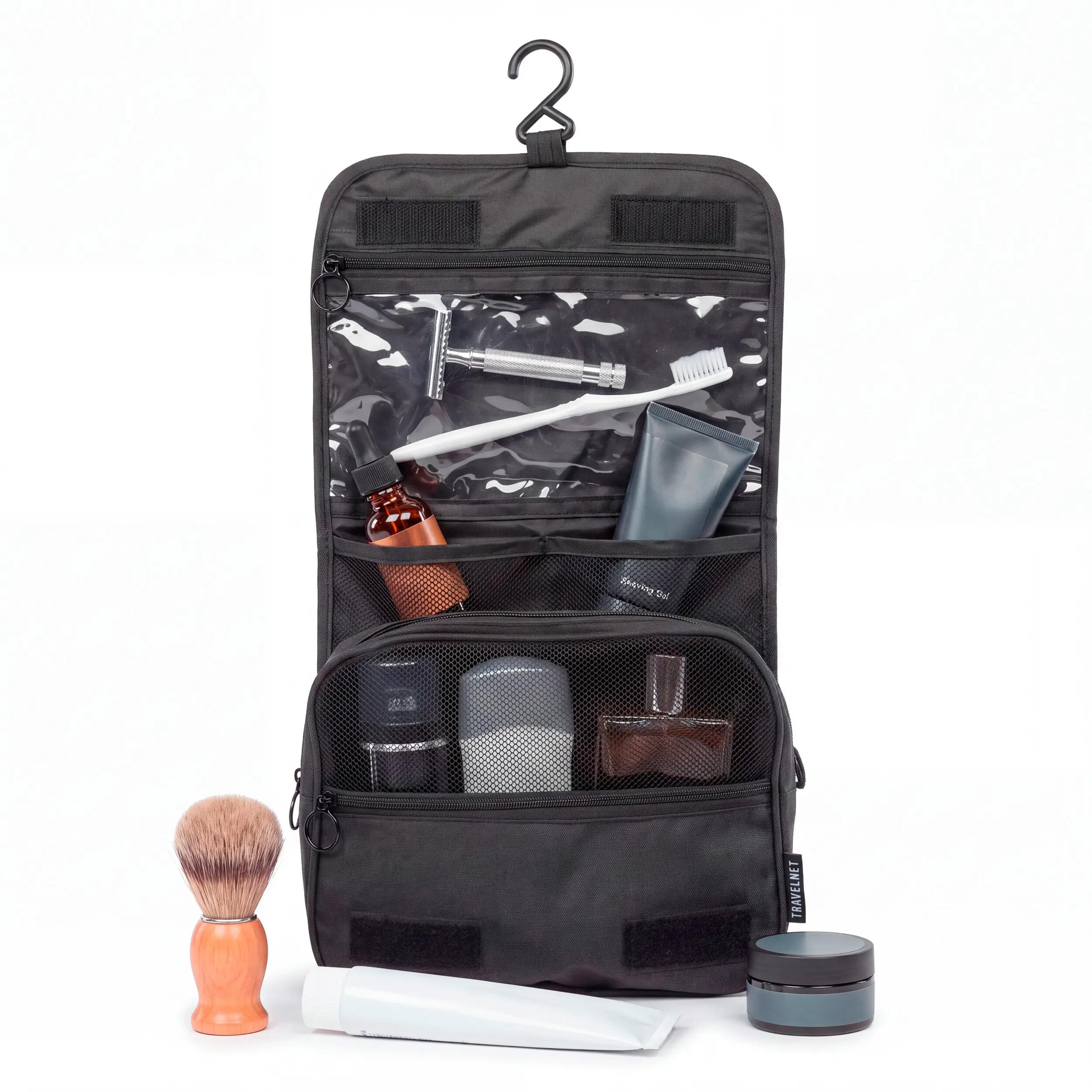 Travelnet Beauty Case con Gancio – Beauty Case da Viaggio da Appendere 4 Litri 2/7