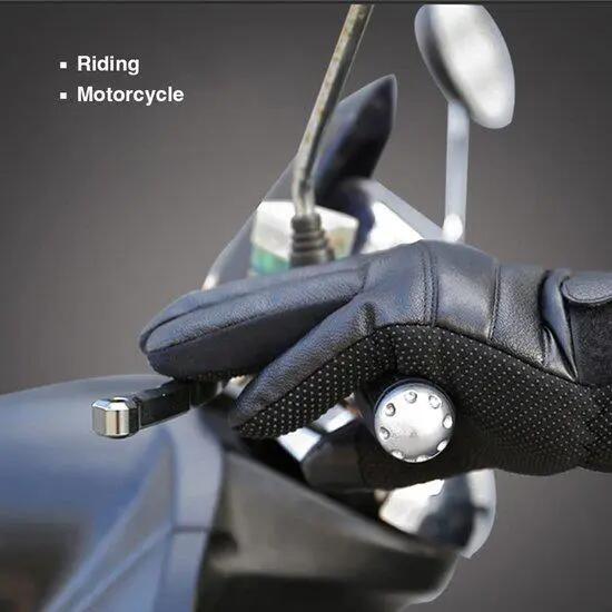 1 paire de gants chauffants - Gants d'hiver chauffants pour homme - Gants chauds 6/7