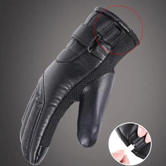 1 paire de gants chauffants - Gants d'hiver chauffants pour homme - Gants chauds 3/7