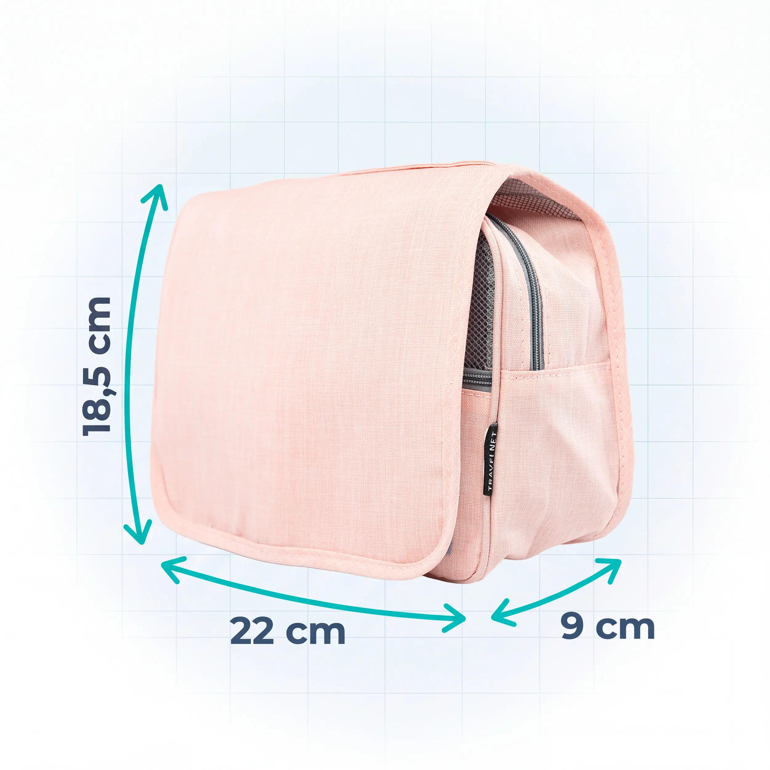 Travelnet Trousse de toilette à suspendre avec crochet, 4 litres 3/7