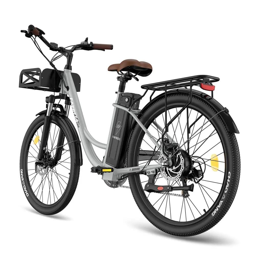 Electric Bicycle Fafrees F26 Lasting 26" Tire 250W Motor 36V 25Ah Battery, Grey 5/15