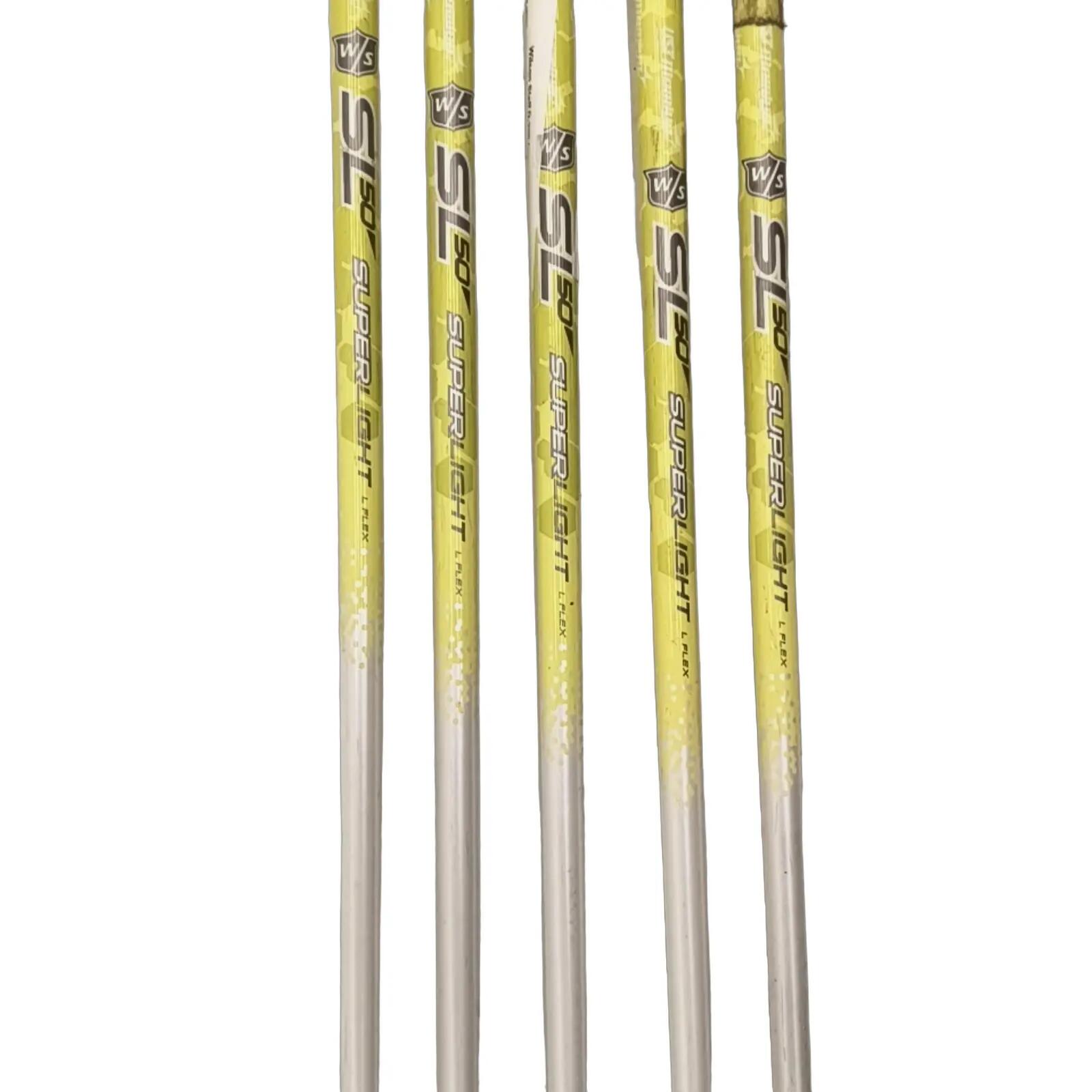 Wilson Staff D200 Eisenset / 7-PW+SW / Flex Ladies / Graphit 4/7