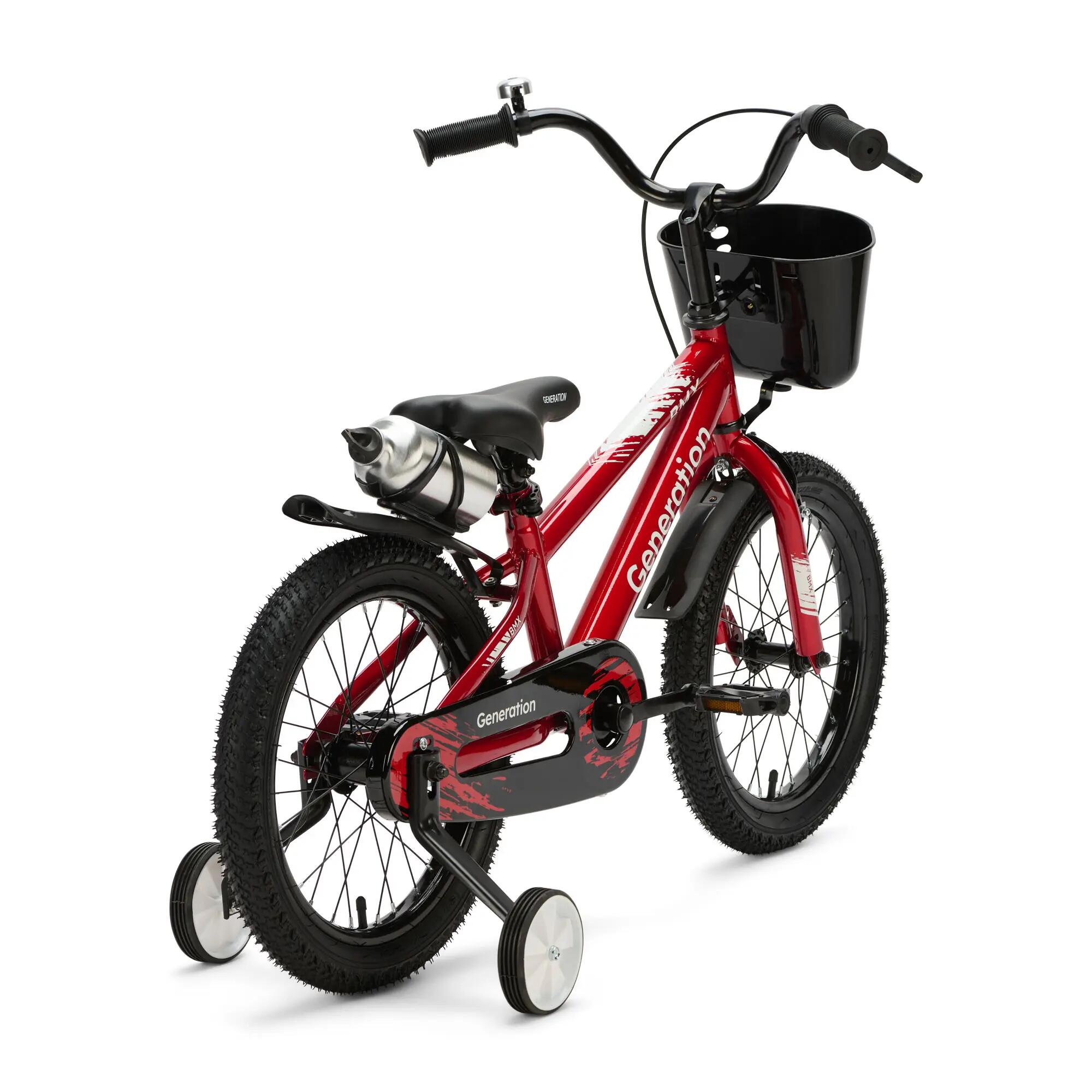 Generation BMX 16 Pollici Rossa – Bicicletta per Bambini – 4-6 Anni 3/5
