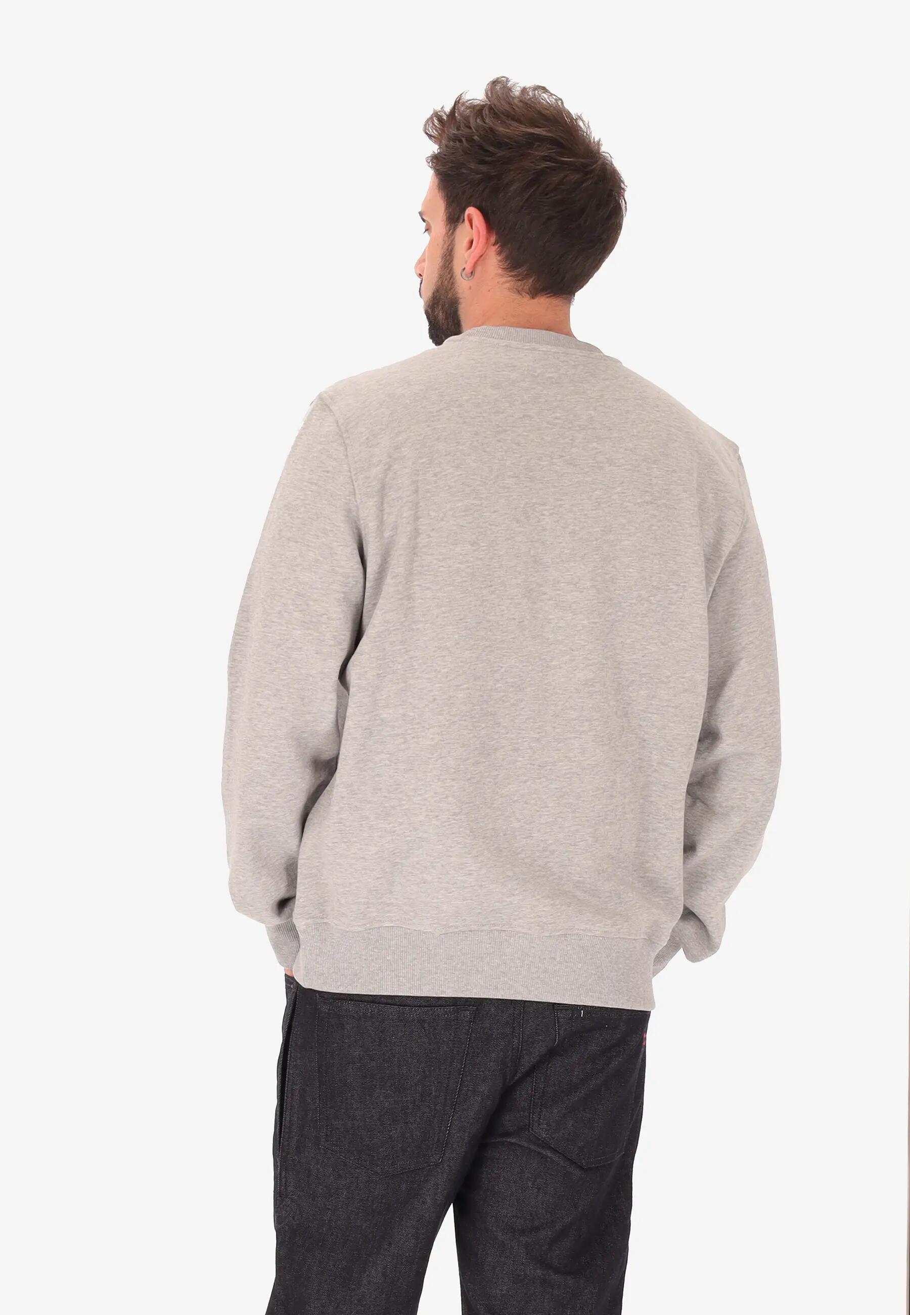 Sweatshirt Diesel grau Herren Baumwolle Polyester Casual 4/7