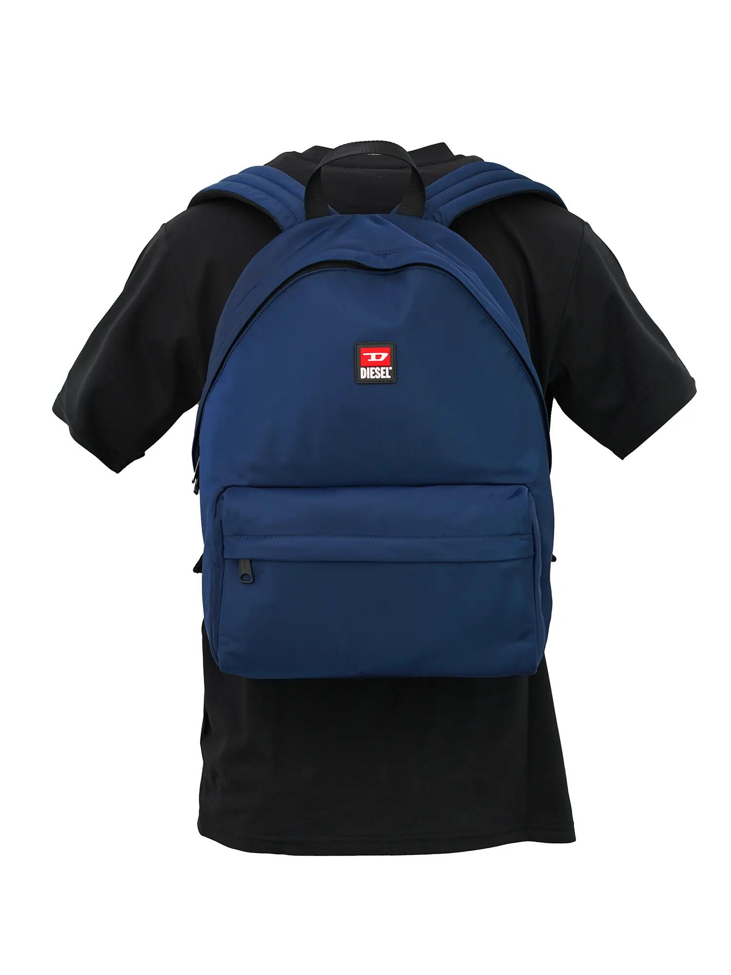 Diesel Herren Rucksack blau Polyamid Reißverschluss Casual 5/6