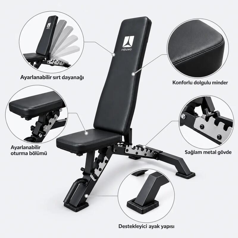 BC200 Pro Ayarlanabilir Bench Sehpası