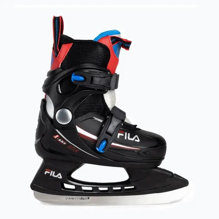 Fila J-one verstelbare kinderschaats in het Zwart en oranje 2/3