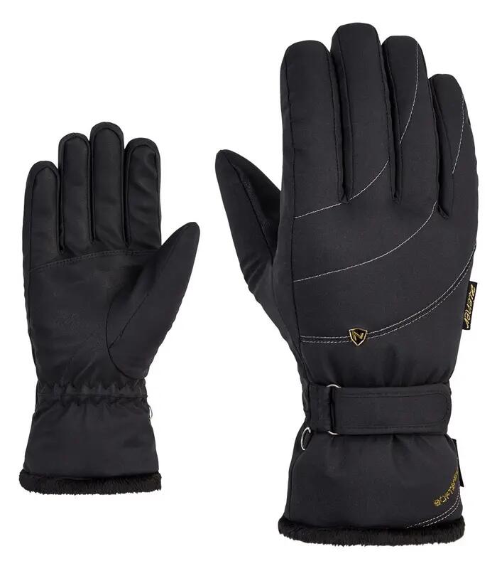 Rękawice Ziener Kahli PR black/gold rozm. 7,5 2/2