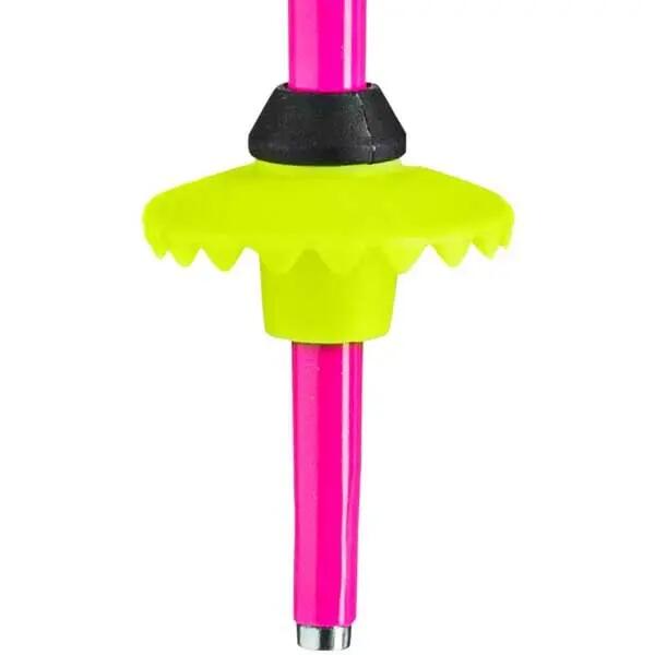 Kije narciarskie zjazdowe Leki Racing Kids pink/yellow 105 cm 6/7