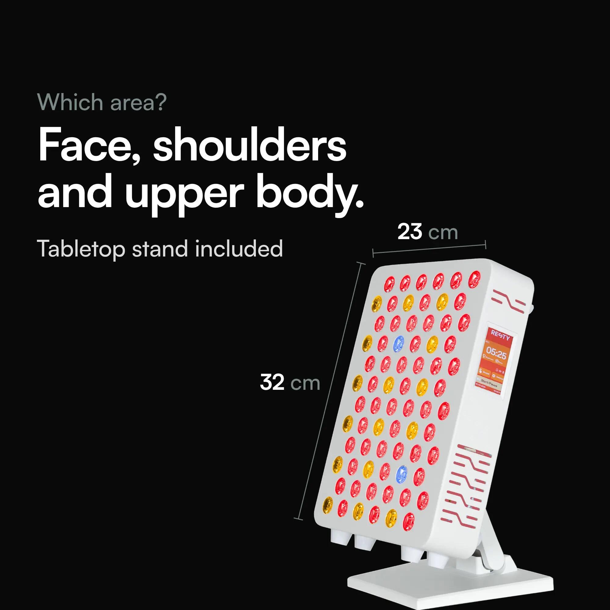 Roodlichttherapie paneel 72 leds 9 golflengtes MARS 600 4/9