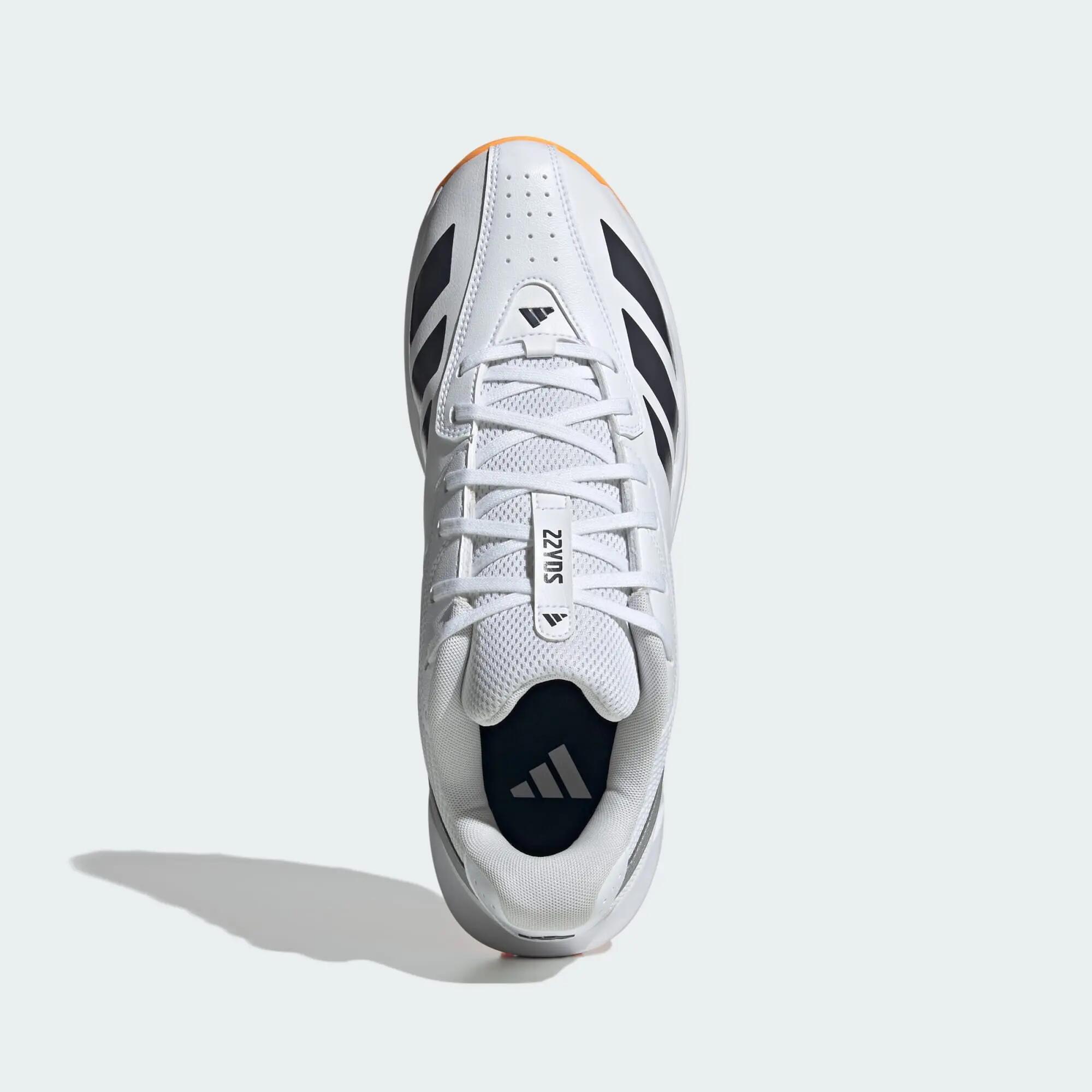 Adidas 22YDS SPIKELESS CRICKET Unisex CRICKET SHOES White -  2
