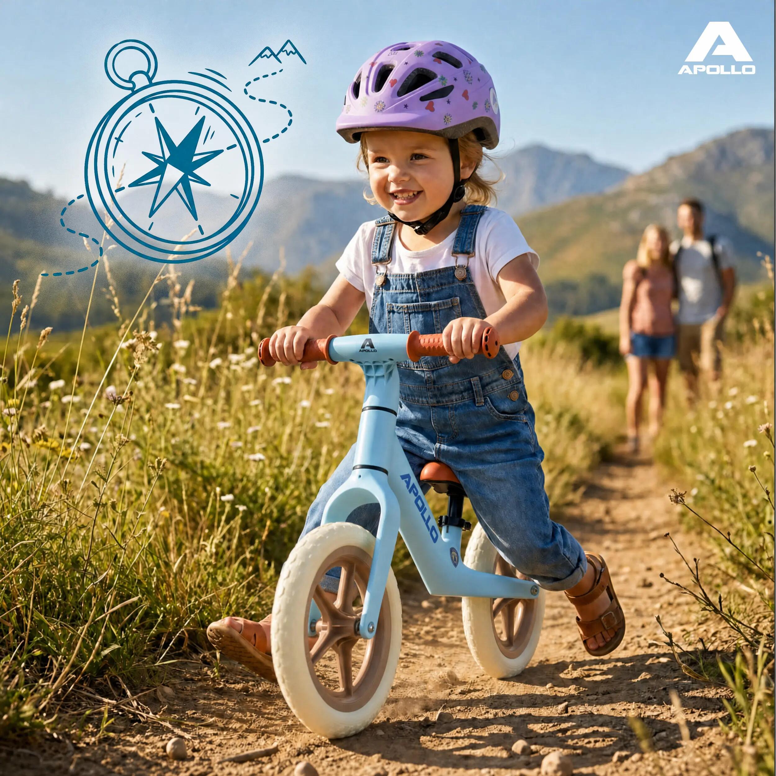Draisienne Enfant 2 ans 12 pouces ultra legere Trailbuddy Bleu 6/7