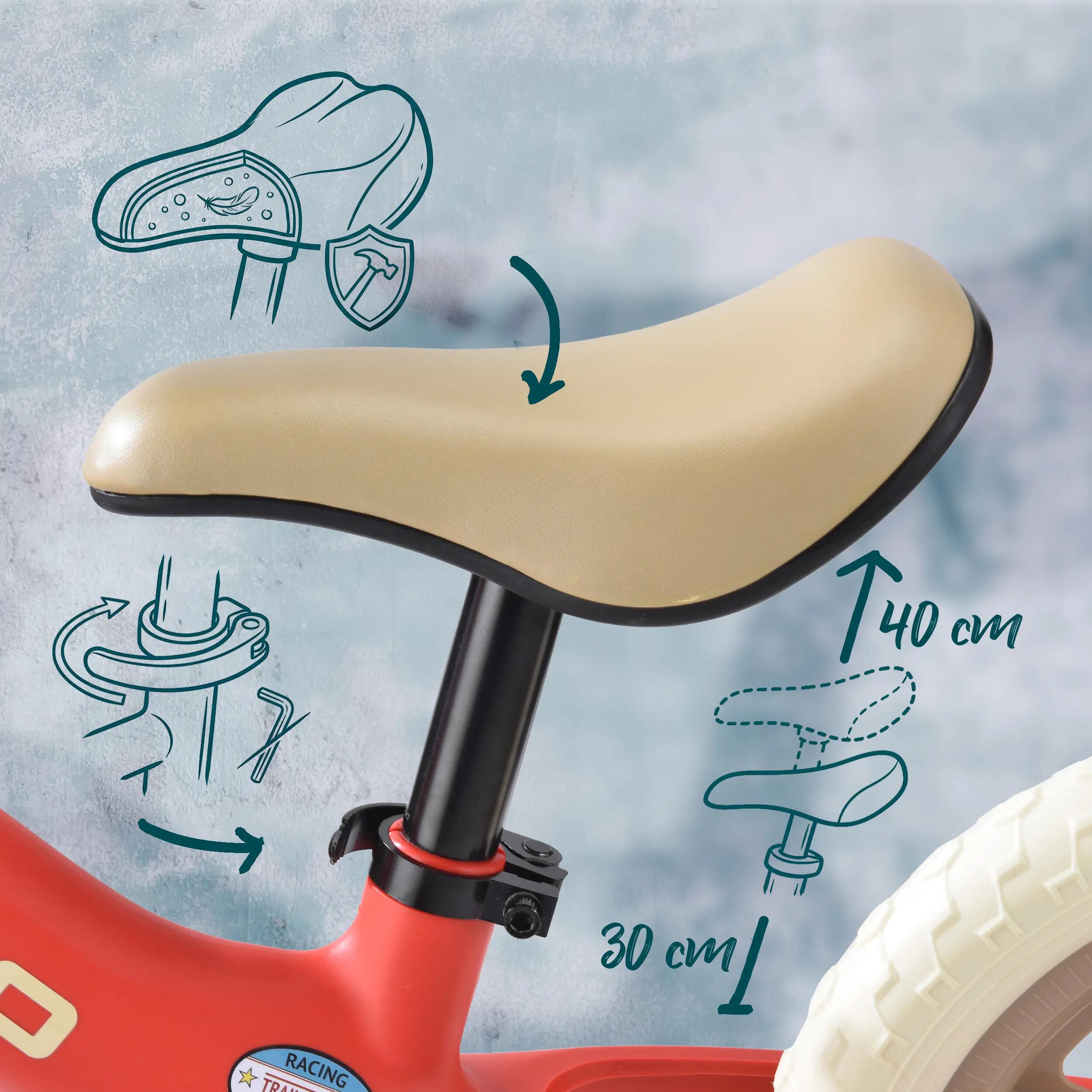 Draisienne Enfant 2 ans 12 pouces ultra legere Trailbuddy Rouge 5/7
