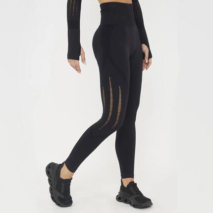 Legginsy fitness damskie Leslie fioletowe