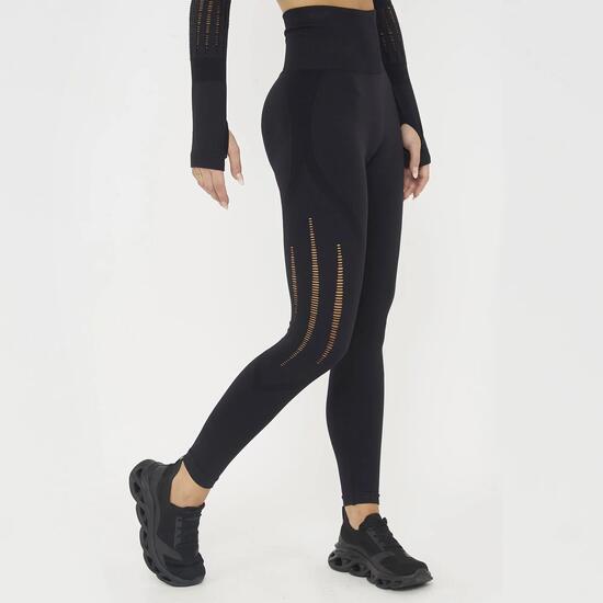 Legginsy fitness damskie Leslie fioletowe