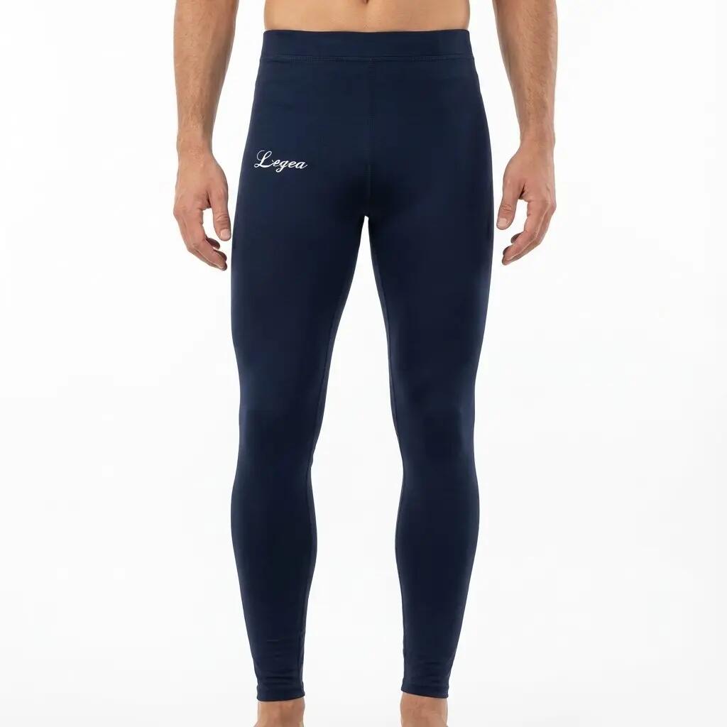 Femme Capri 3/4 Entraînement Élastique Bleu 2/2