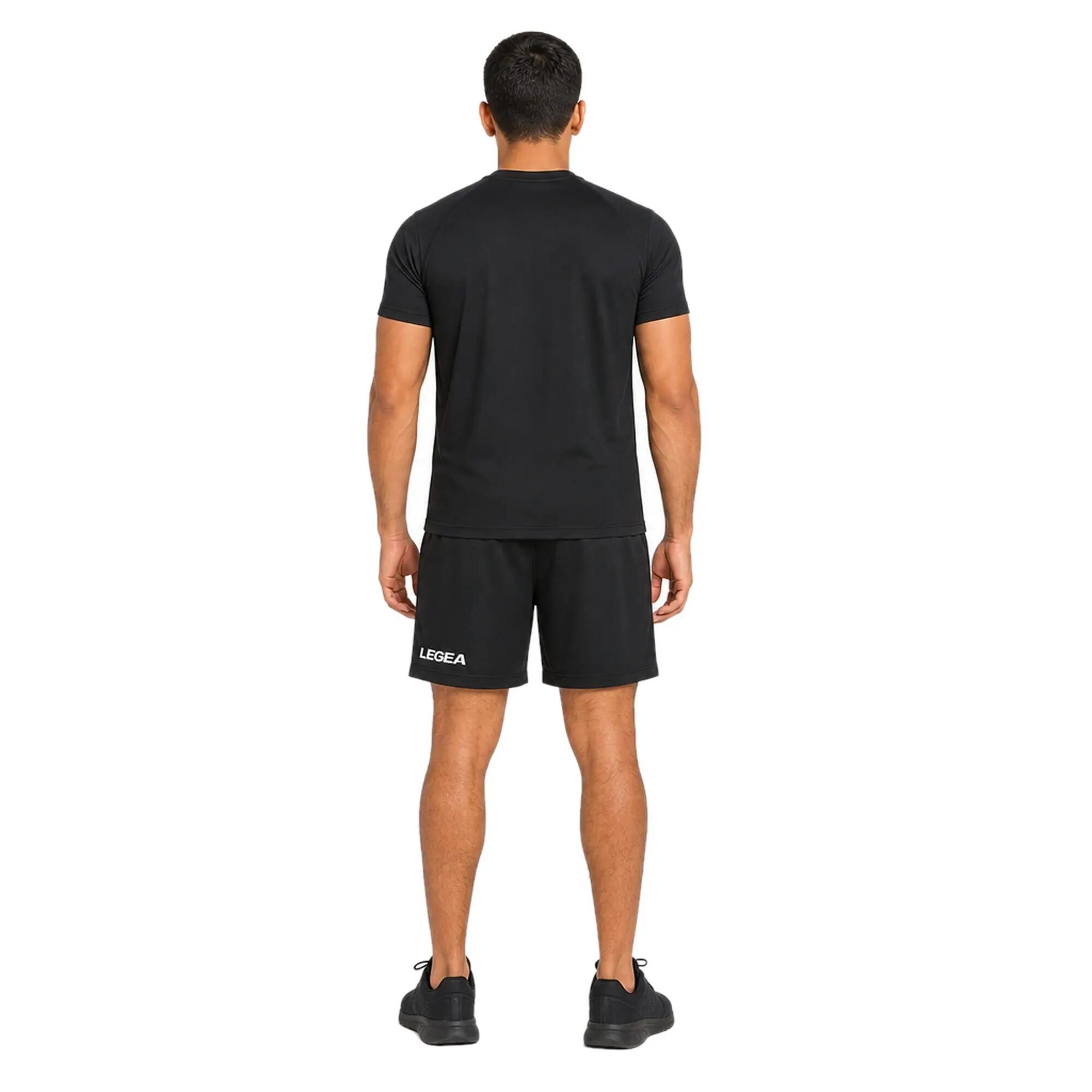 Men's Running Shorts Napoli 100% Polyester Black 4/4
