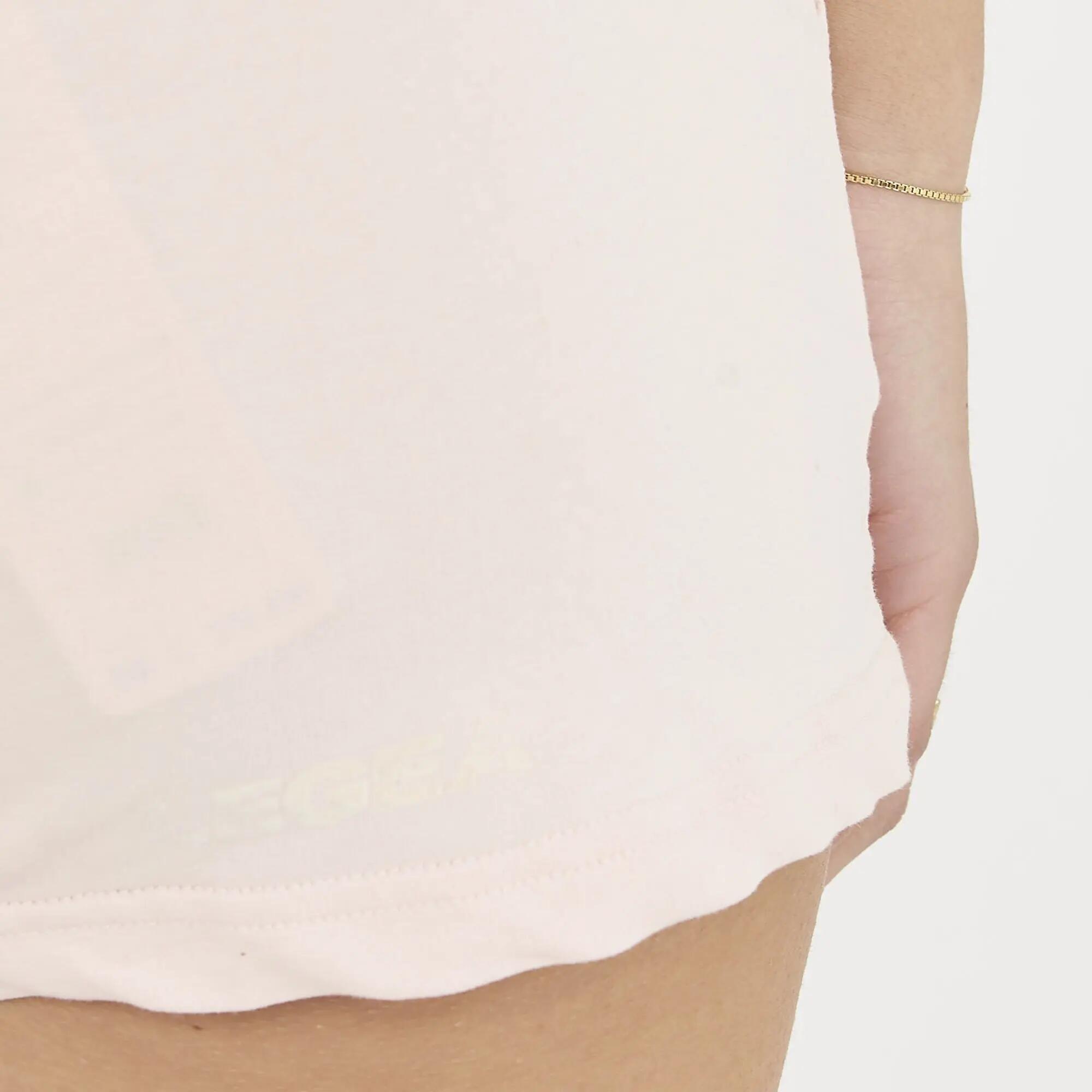 Short Sanem fitness coton frais taille élastique 7/8