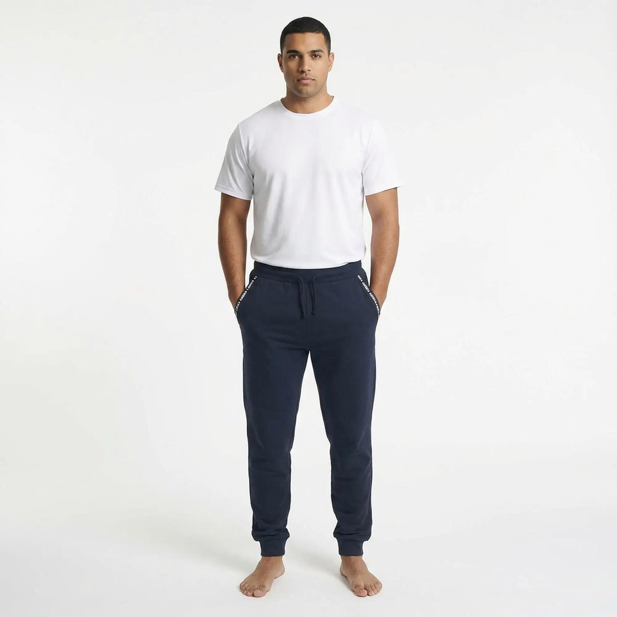 Men's Trekking Trousers with Zip at the Bottom of the Leg Blue 3/7