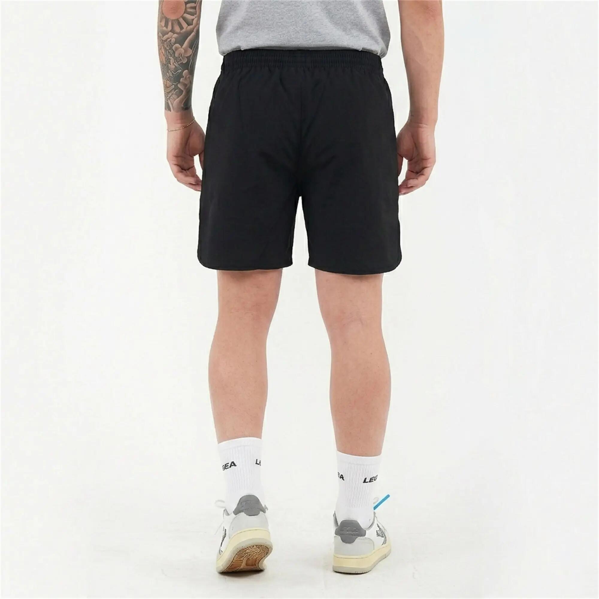 Europa Trainingsshorts Voetbal Zwart 2/6