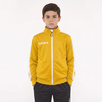 Jungen Laufjacke California Rot-Weiß