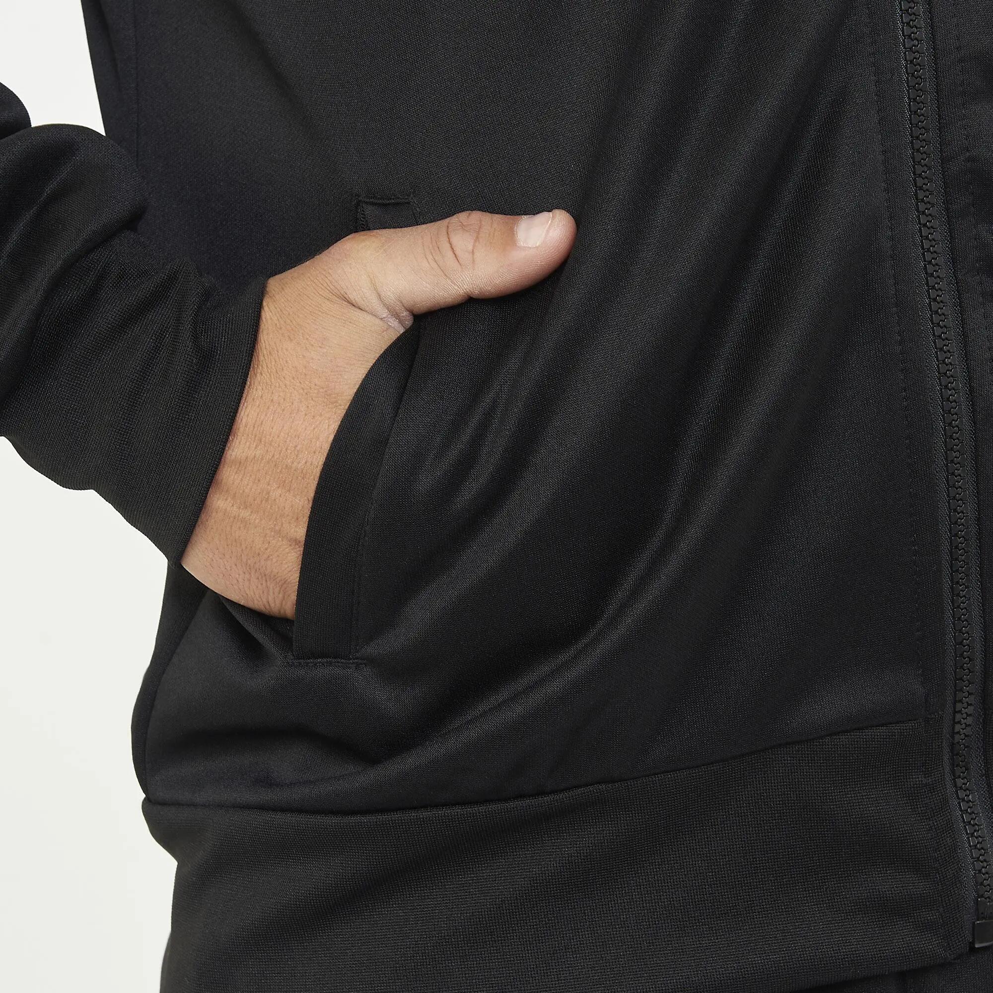 Herren Laufjacke Mosca Ultraleicht Schwarz-Weiß Junior 7/10