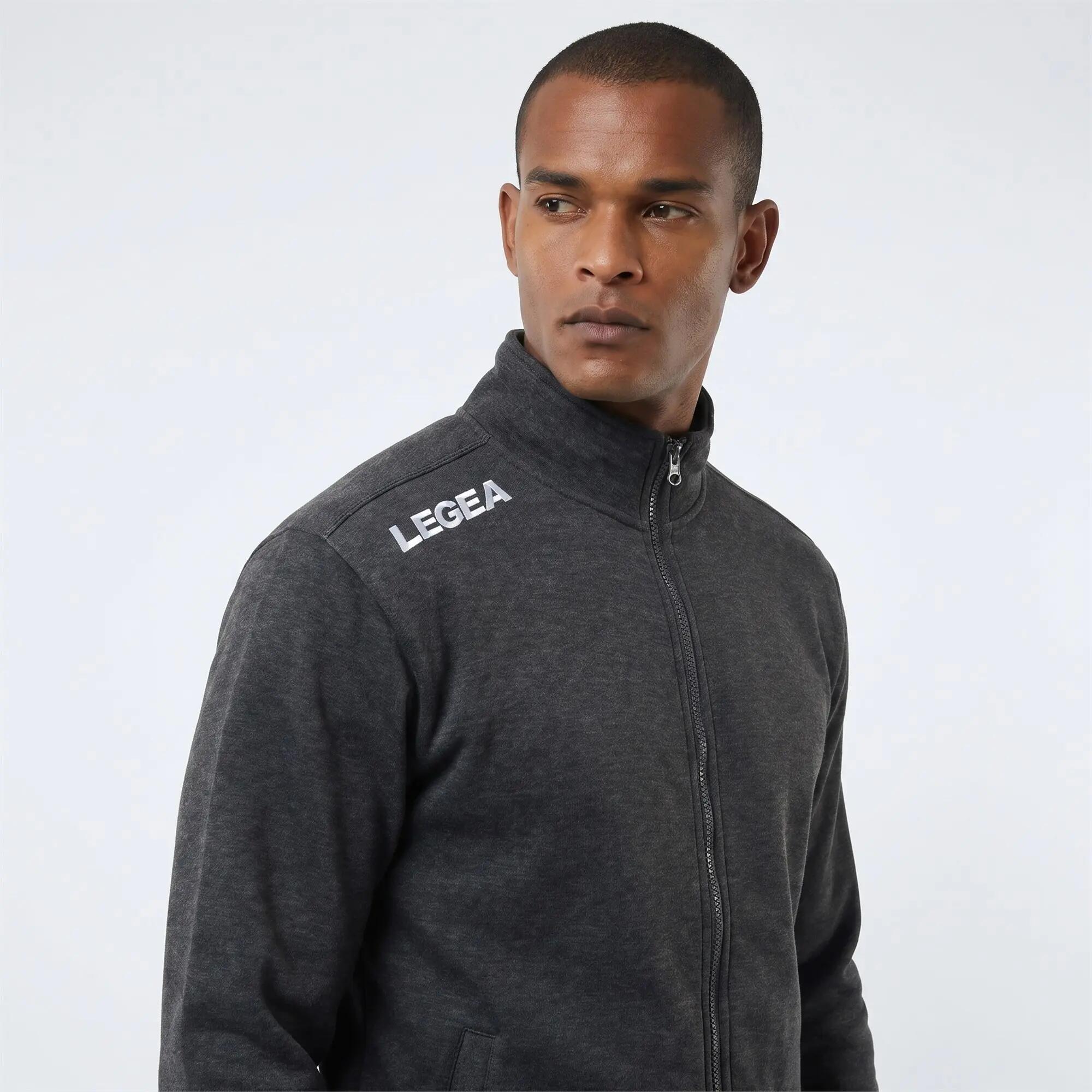 Men's Training Hoodie Grey Melange 2/2