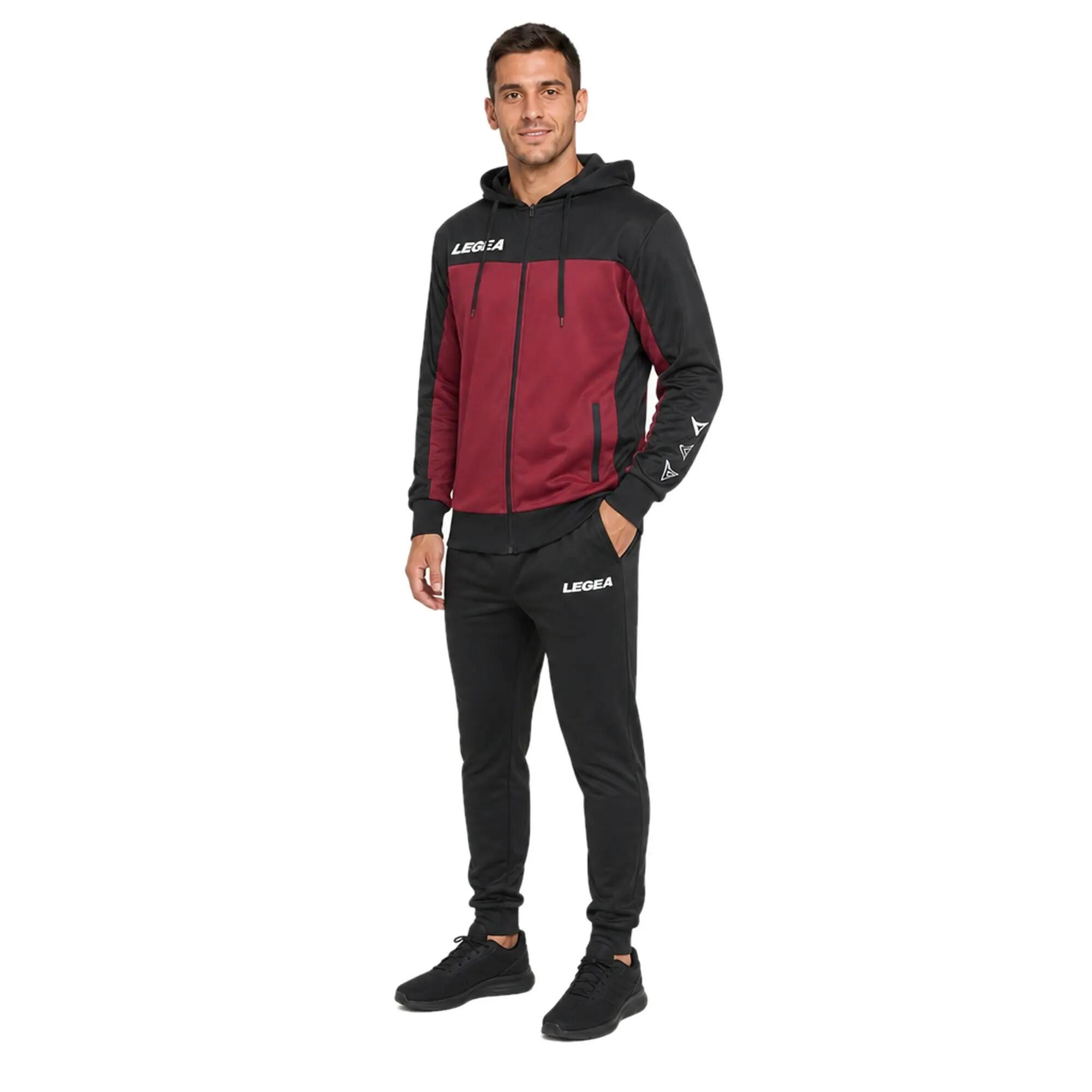 Veste de course et d'entraînement Flex noir-grenat 3/6