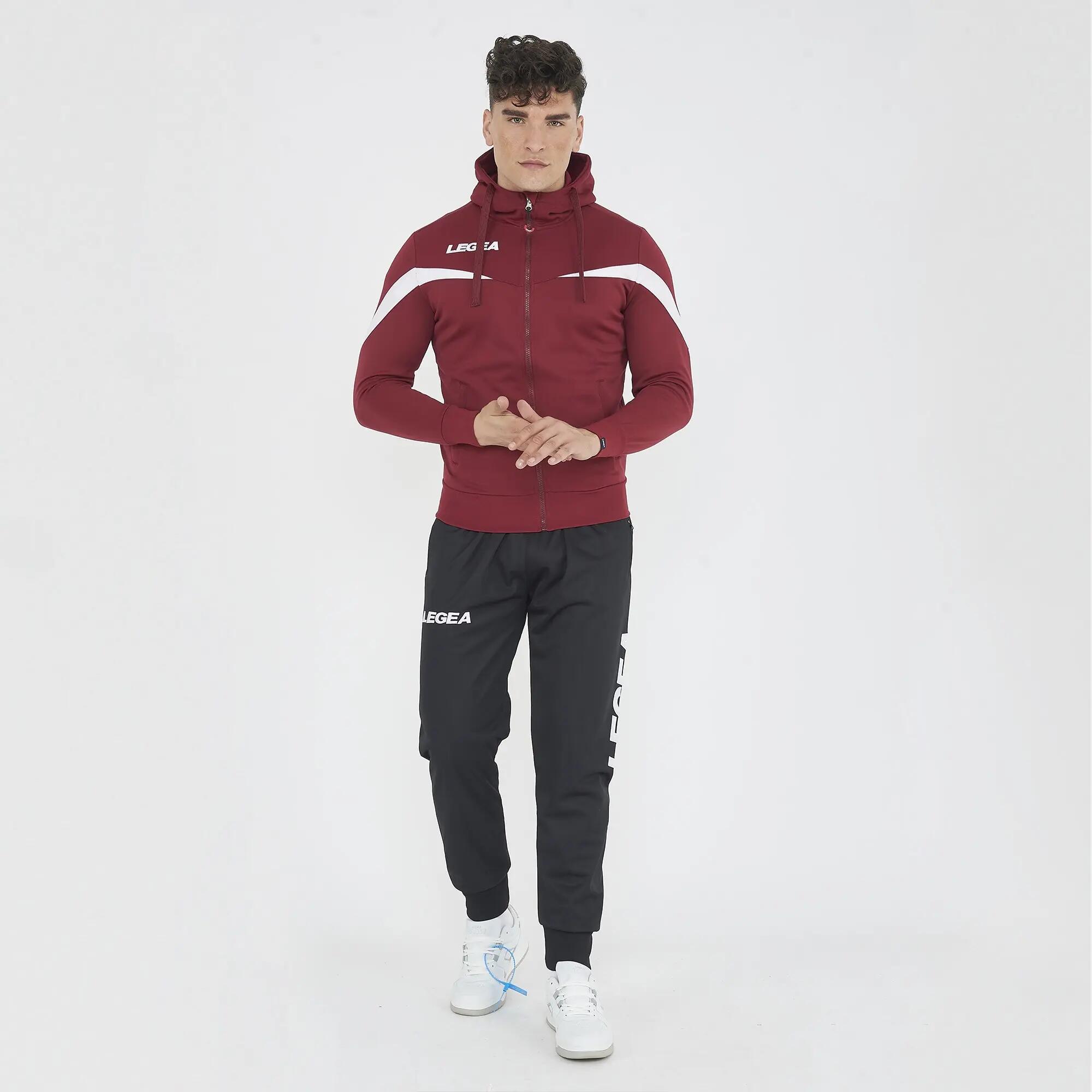 Turkey hooded zip-up sports jacket 3/8