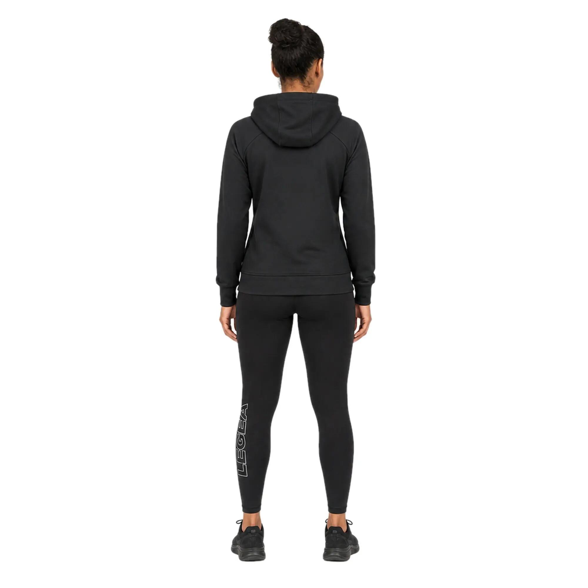 Femei Outdoor Giacca SAIL Traspirantă cu Zip Neagră 2/3