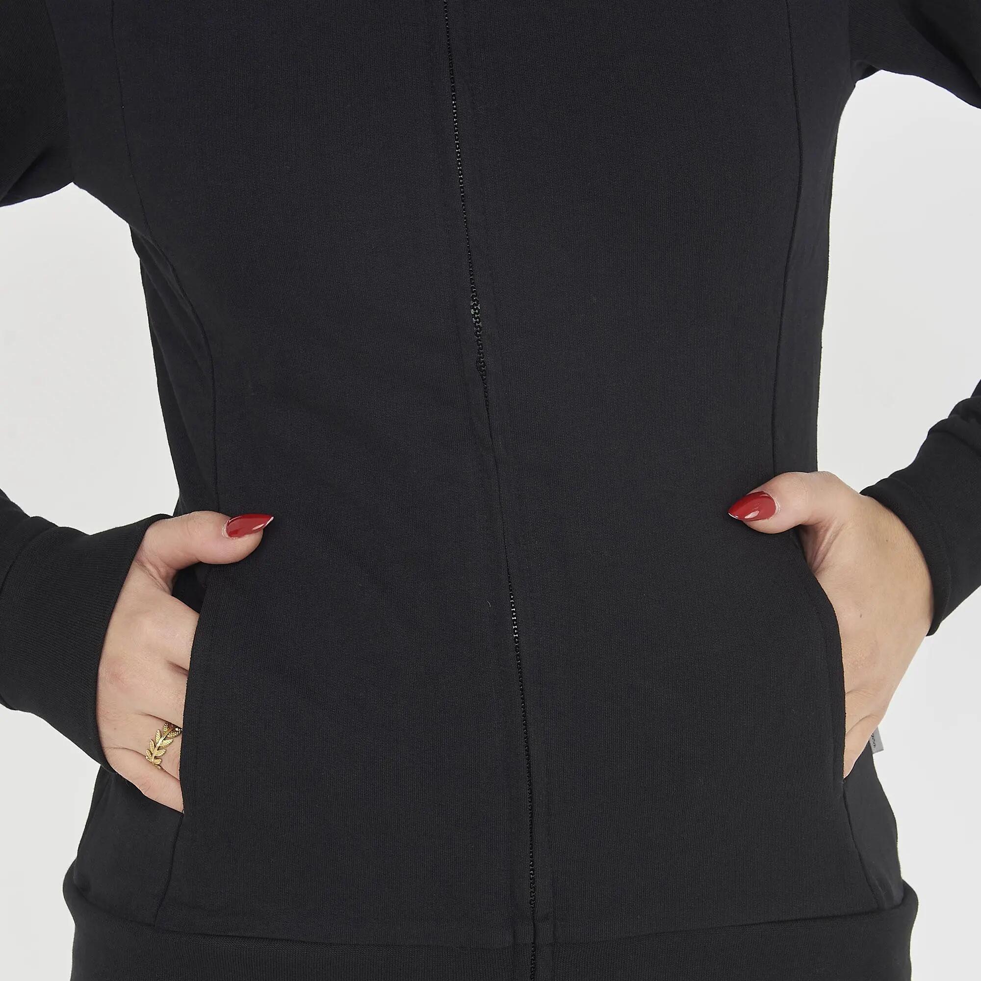 Ridaka fitted zip-up sweatshirt 6/7