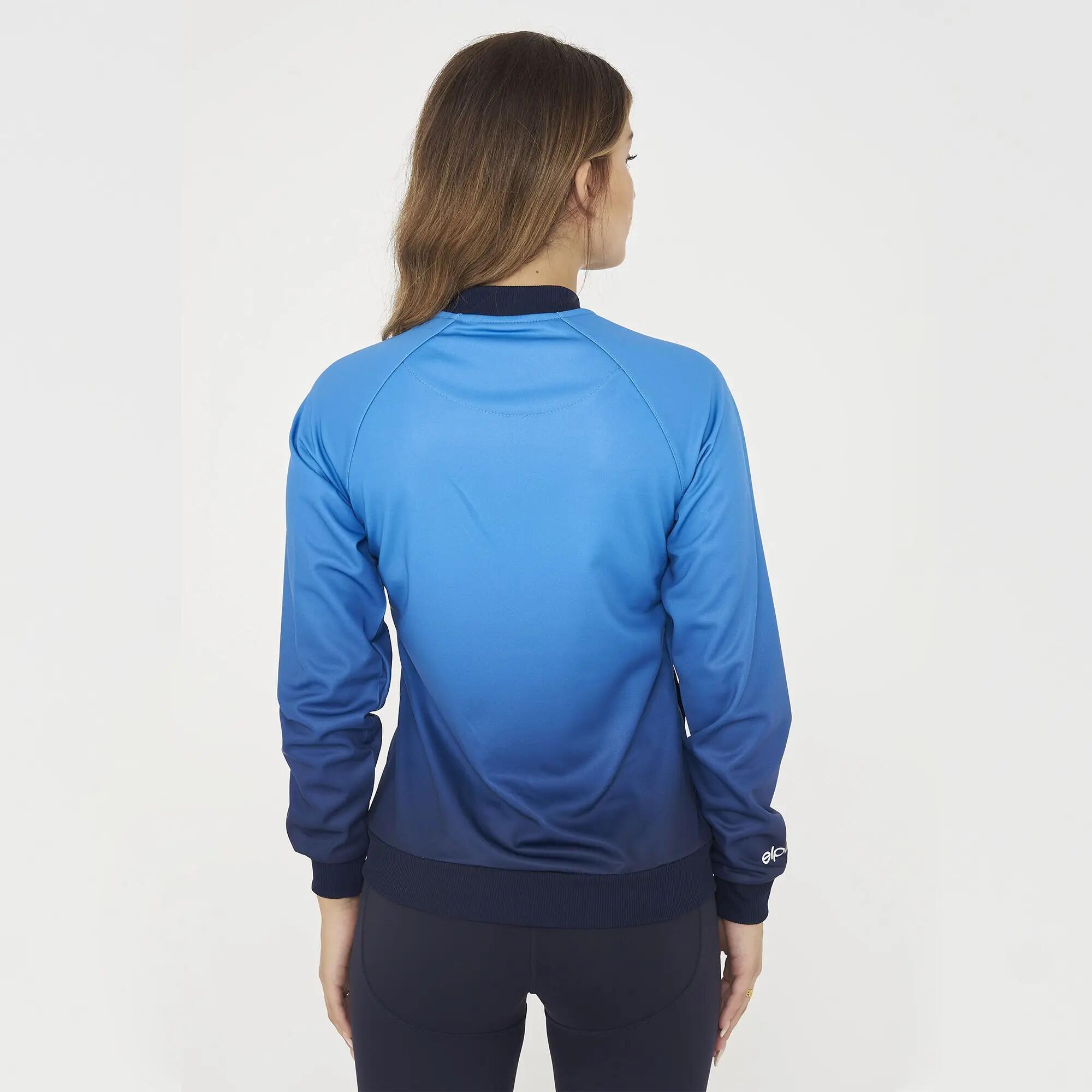 Sportjacke zum Laufen Damen BLAS hellblau 2/7