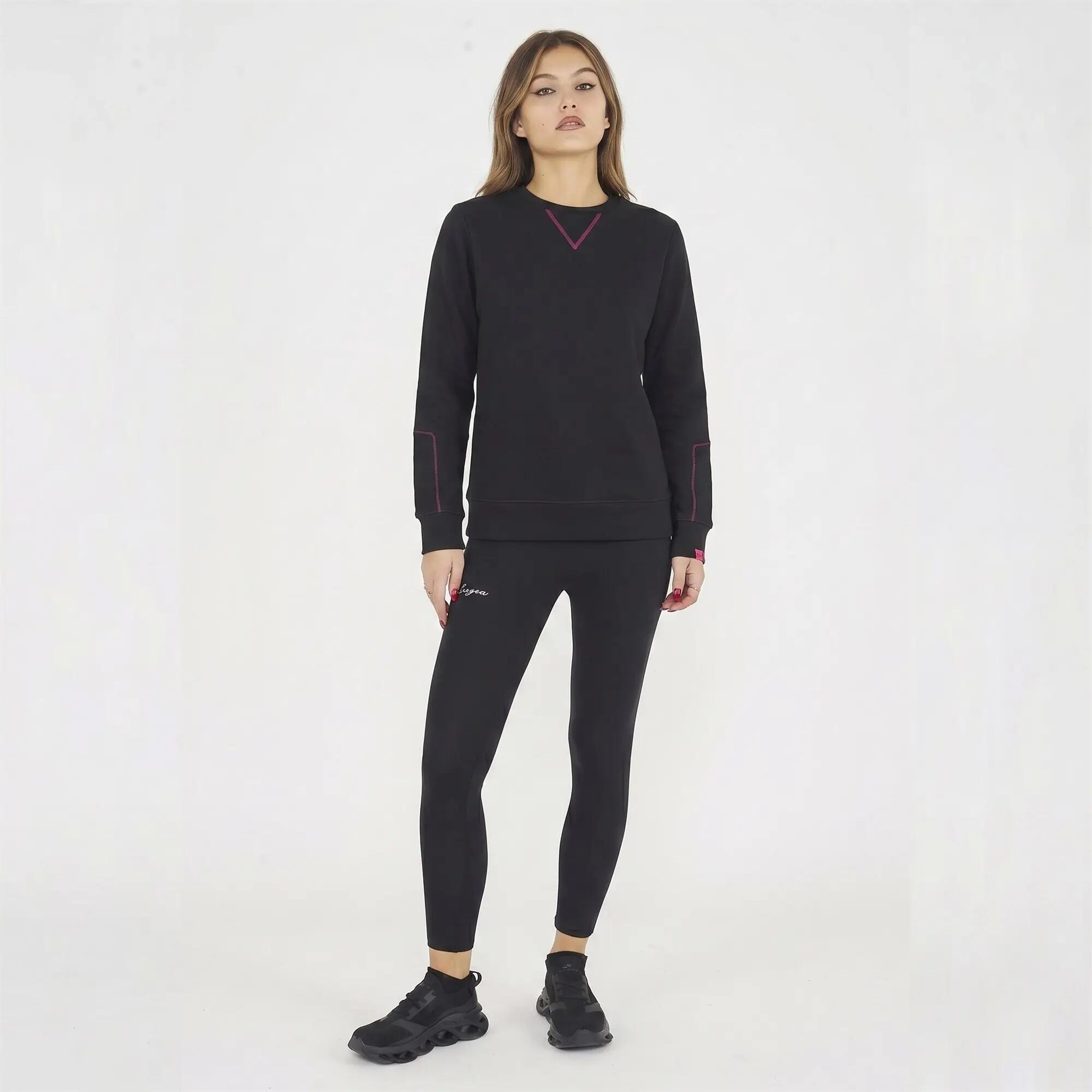 Sweat-shirt en coton pour femme NEBI 3/4