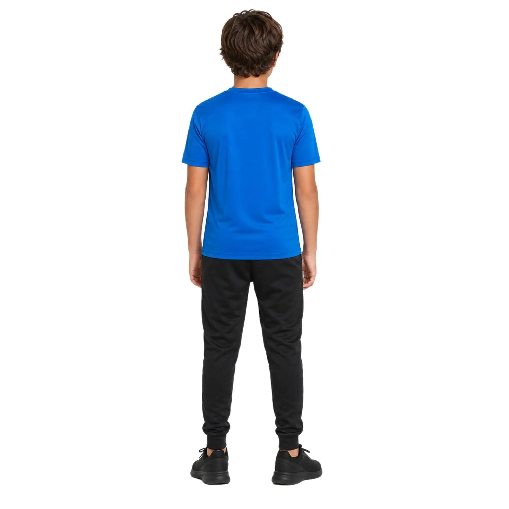 Ademende Pristina MC hardloopshirt blauw-wit Junior 6/10