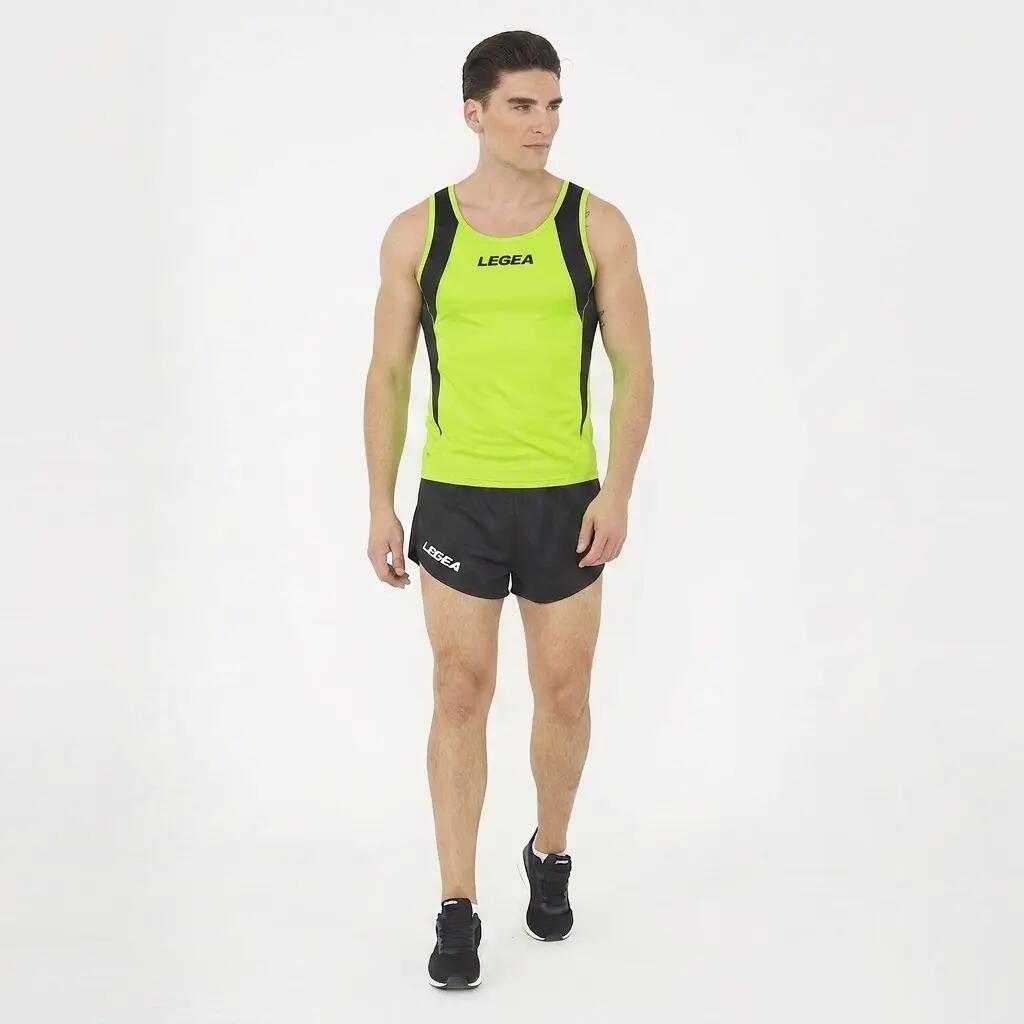 Bărbați Fotbal Kit antrenament poliestere respirabil galben fluo-negru