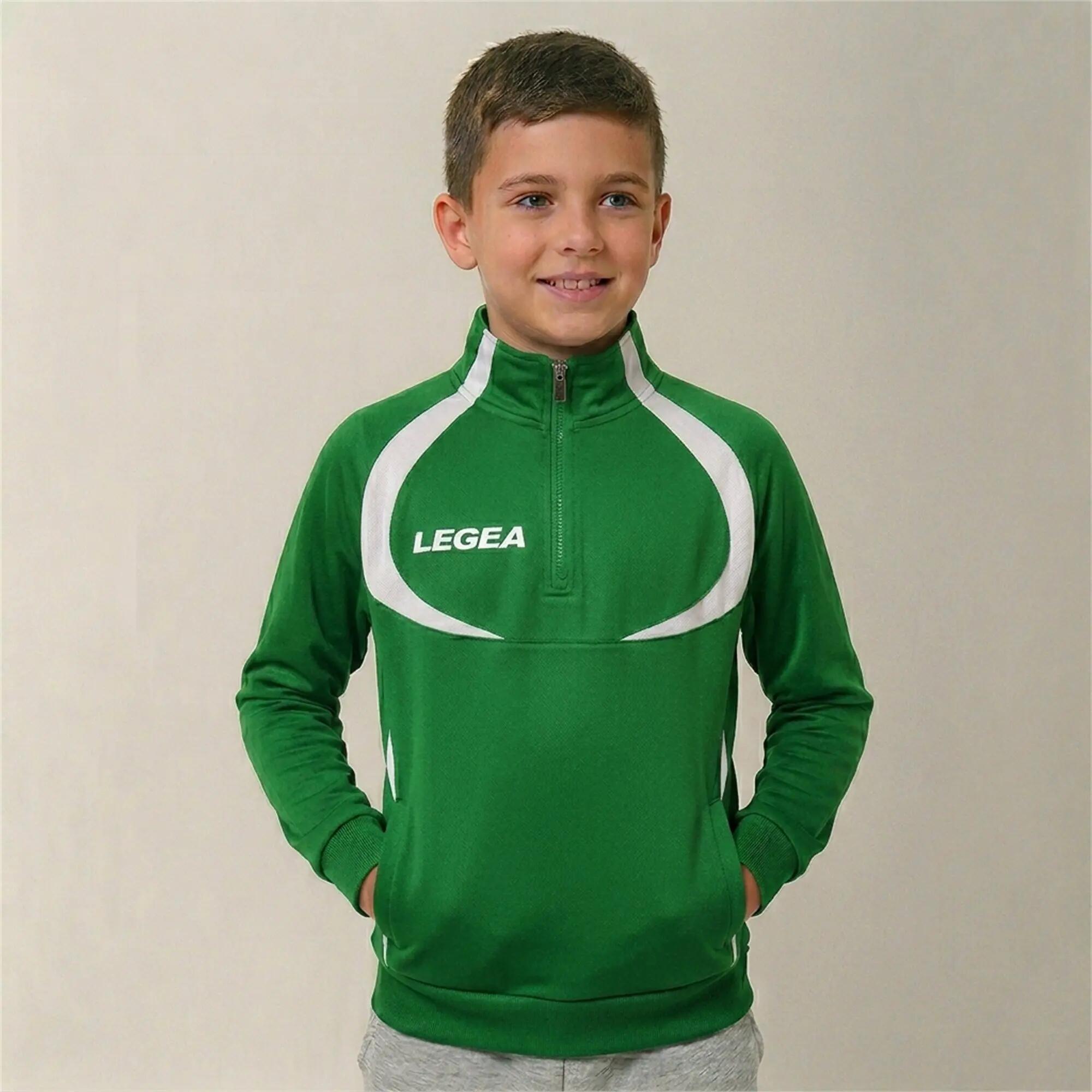 Junior Fotbal Giacca Trening Algeria Verde Alb